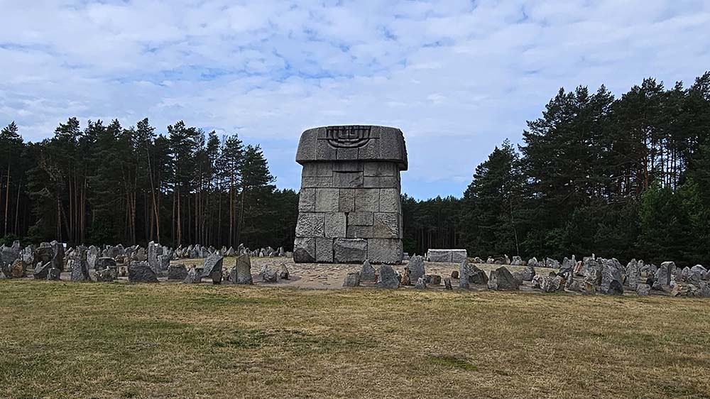 The memorial at Treblinka consists of thousands of stones of varying sizes